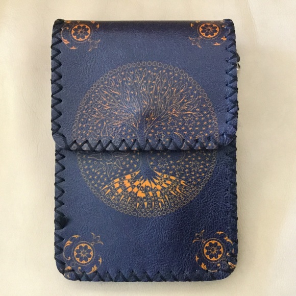 Tree of Life cross body bag for cell phone + cash - Picture 1 of 8
